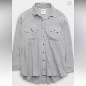 Aerie LumberJane Waffle Shirt - sold